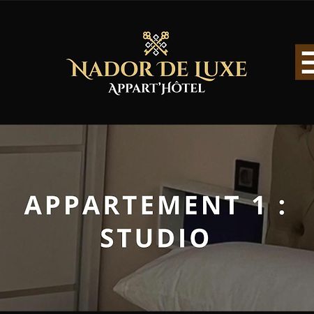 Apart Nador De Luxe 1 Εξωτερικό φωτογραφία