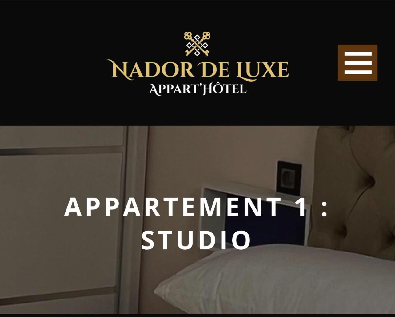 Apart Nador De Luxe 1 Εξωτερικό φωτογραφία